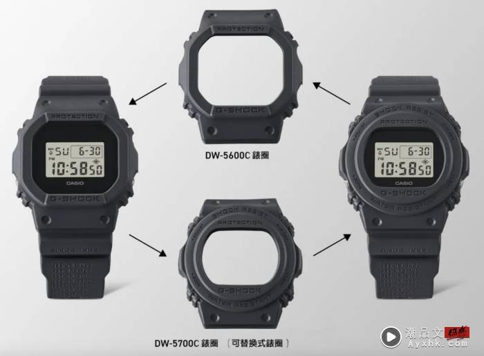 手表I G-SHOCK 40周年了！全黑REMASTER BLACK系列4表款惹人心动！ 更多热点 图4张